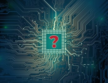 circuit board question mark image