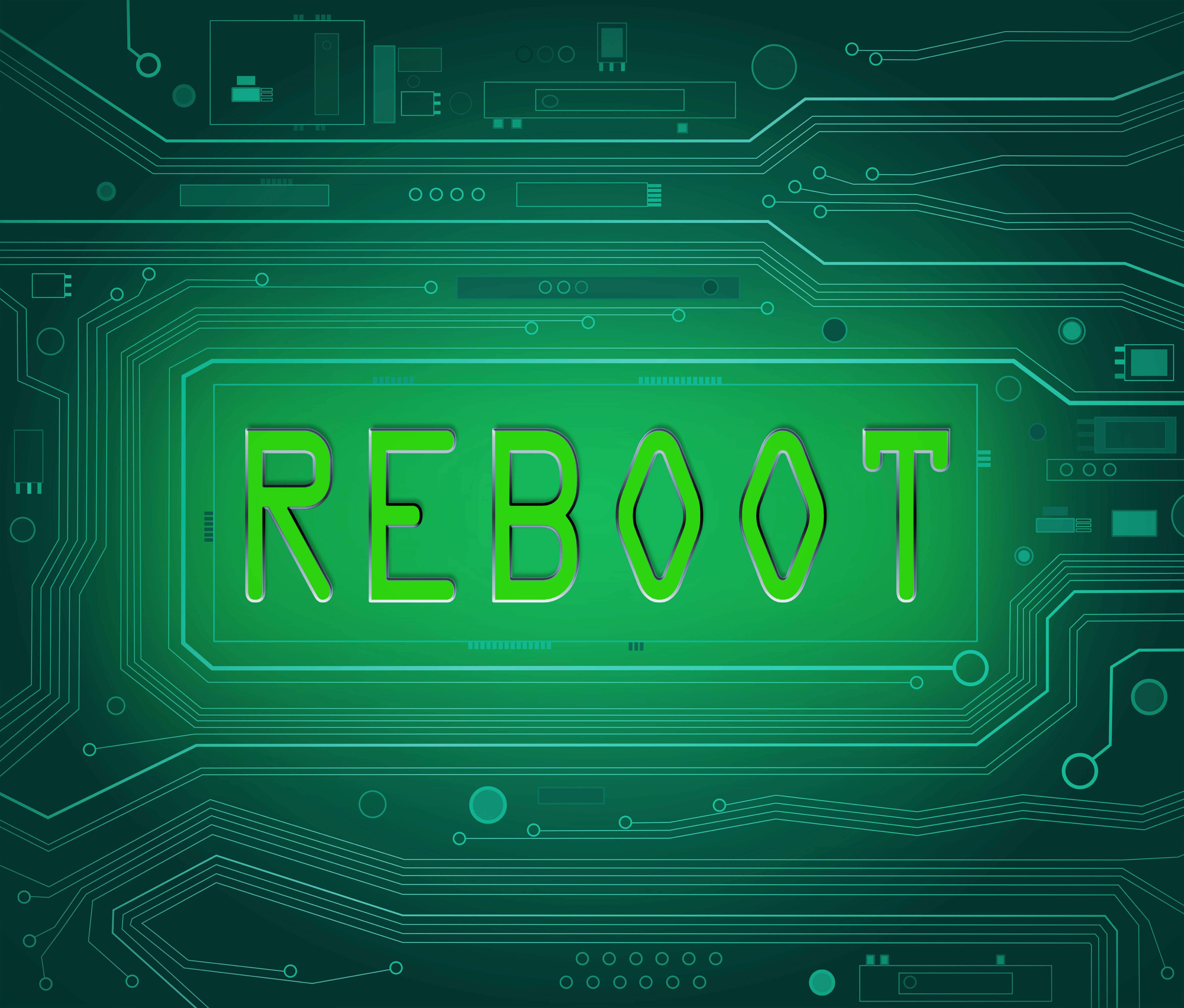 reboot computer image