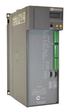 Digitax DB420 drive - underneath the drive's cover